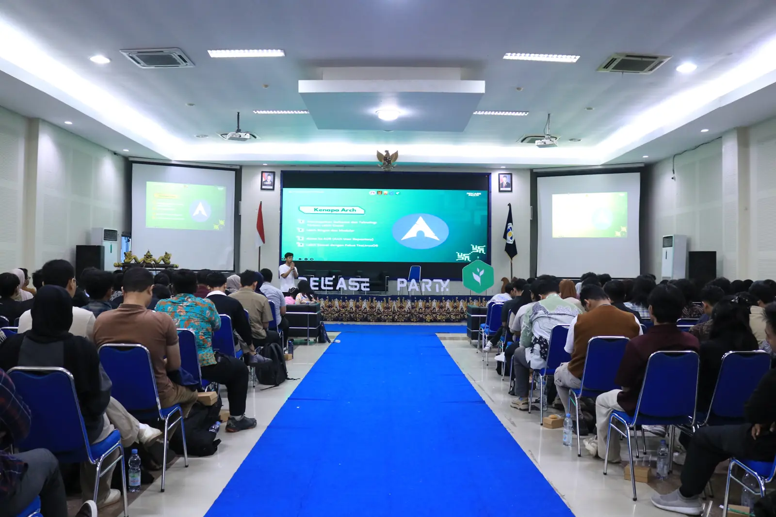 Auditorium dan layar besar